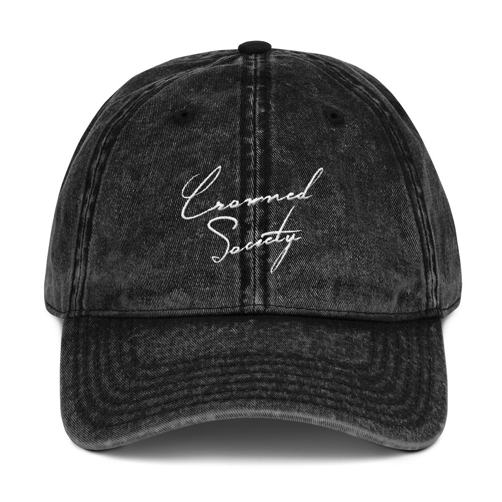 Crowned Society Vintage Cotton Dad Hat