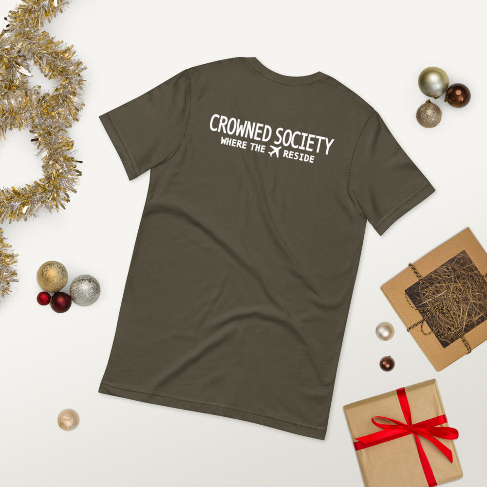 Crowned Society Short-Sleeve Unisex T-Shirt