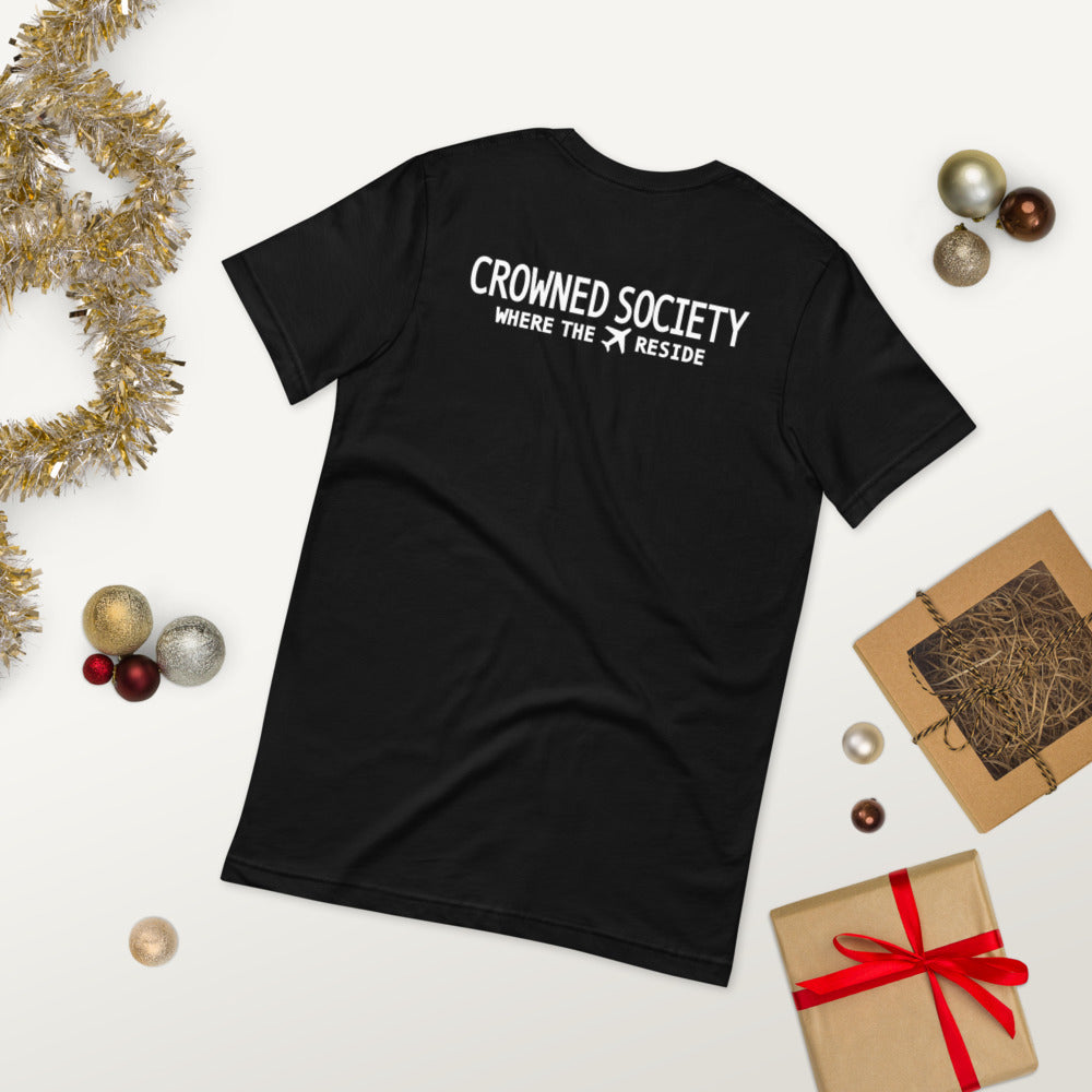 Crowned Society Short-Sleeve Unisex T-Shirt