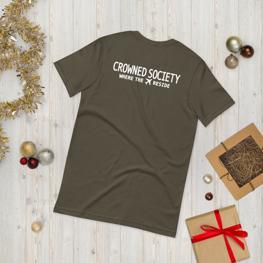 Crowned Society Short-Sleeve Unisex T-Shirt